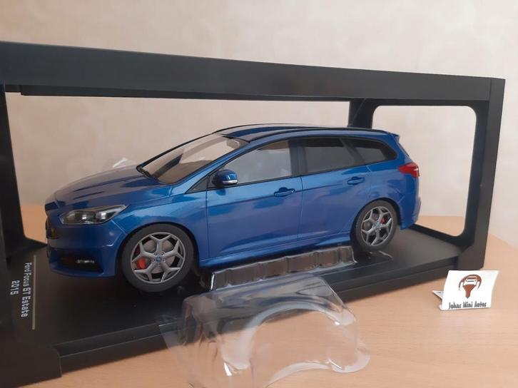 Ford Focus ST Turnier 2014 in Racing Blue van MCG/IXO 1:18, Hobby en Vrije tijd, Modelauto's | 1:18, Nieuw, Auto, Overige merken
