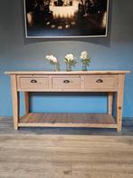 Grenenhouten dressoir, Ophalen, Zo goed als nieuw, 25 tot 50 cm, Minder dan 100 cm