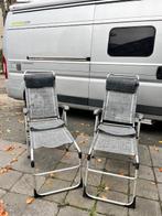 comfortabele campingstoelen Dukdalf select met voetenbankje, Caravans en Kamperen, Ophalen, Gebruikt, Campingstoel