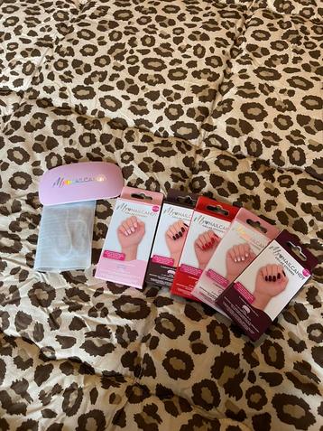 My Nail Candy Gellak Stickers + Uv Led Lamp! beschikbaar voor biedingen