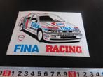 sticker FINA racing auto ford motor oil fina rally, Verzamelen, Stickers, Ophalen, Zo goed als nieuw