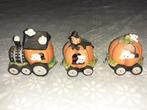 Halloween Trein Kandelaars, Huis en Inrichting, Ophalen, Overige materialen, Gebruikt, Overige kleuren