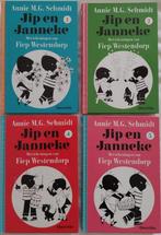 Annie M.G. Schmidt: Jip en Janneke -dl 1,2,4,5 en Poppejans, Ophalen of Verzenden, Zo goed als nieuw
