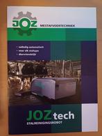 Folder JOZ tech mestafvoertechniek, stalreinigingsrobot, Boeken, Ophalen of Verzenden, Gelezen, Tractor en Landbouw
