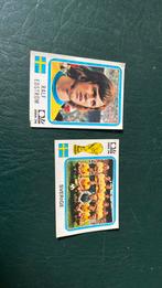 Panini wk 74 edstrom en team zweden, Ophalen of Verzenden, Zo goed als nieuw, Buitenlandse clubs, Poster, Plaatje of Sticker