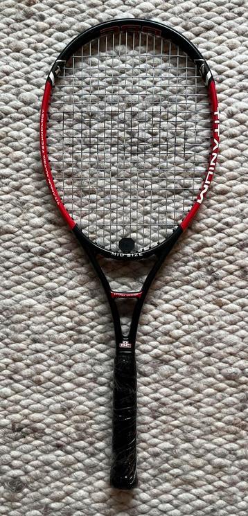 Tennisracket - DDC Titannium competition - mid size beschikbaar voor biedingen