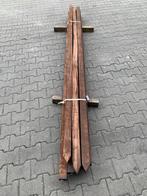 Hardhouten paal Azobé 6x6x300 cm / B-keus - J&W 63, Ophalen, Palen, Nieuw, Hardhout