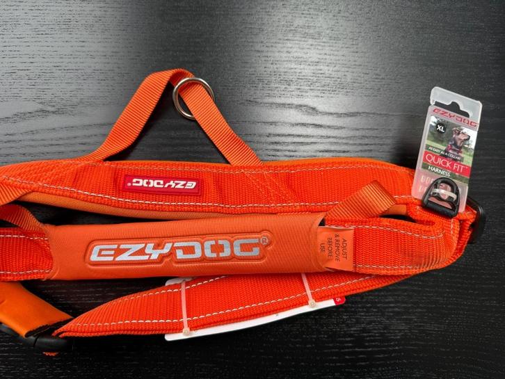 EzyDog Quick Fit hondenharnas oranje, maat XL, Dieren en Toebehoren, Hondenhalsbanden en Penningen, Nieuw, Ophalen of Verzenden