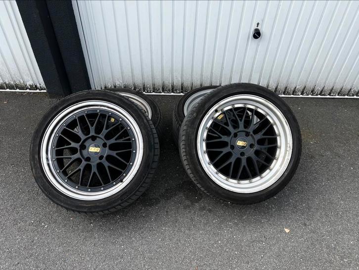 5x120 19” BBS LeMans Reps breedset, Auto-onderdelen, Banden en Velgen, Velg(en), Zomerbanden, 19 inch, 275 mm, Personenwagen, Gebruikt