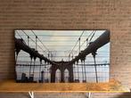 Houten Schilderij New York City, Huis en Inrichting, Ophalen of Verzenden