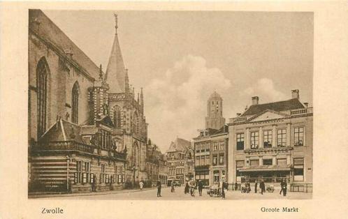 (380-273-015) Zwolle Groote Markt, Verzamelen, Ansichtkaarten | Nederland, Overijssel, Verzenden