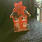 Kerststukje, een leuk  houten huisje, Ophalen, Nieuw