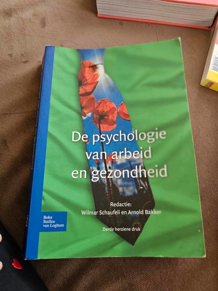 Kleine prijs! Psychologie van arbeid en gezondheid, Boeken, Psychologie, Zo goed als nieuw, Sociale psychologie, Ophalen of Verzenden