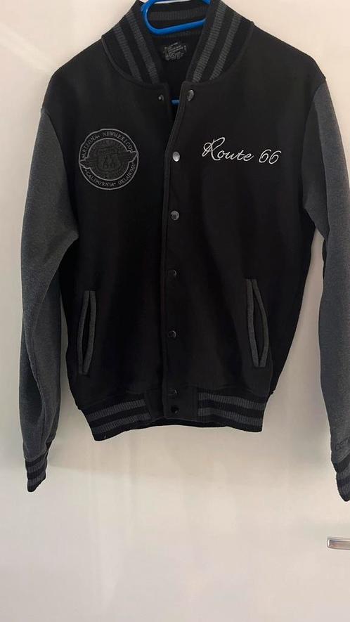 Maat S "Route 66" vest uit Amerika, Kleding | Heren, Truien en Vesten, Gedragen, Maat 46 (S) of kleiner, Overige kleuren, Ophalen
