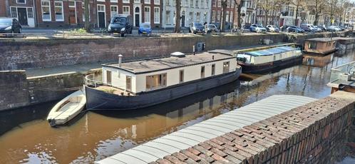 Woonboot in centrum Groningen met vaste ligplaats, Huizen en Kamers, Woonboten te koop, Groningen, Verkoop zonder makelaar, E