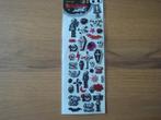 Velletje Halloween stickers met relief nieuw, Ophalen of Verzenden, Nieuw, Feestartikel, Halloween of Griezel