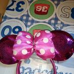 Disneyland Minnie Mouse haarband roze, Mickey Mouse, Ophalen of Verzenden, Knuffel, Zo goed als nieuw