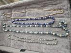 Parel kettingen, Ophalen of Verzenden, Zo goed als nieuw, Wit, Overige materialen