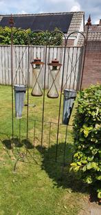 Brocante tuin afscheiding lamp plnantenbak, Ophalen, Zo goed als nieuw
