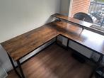 Te koop: L-vormig bureau! Hoekbureau, Huis en Inrichting, Bureaus, Ophalen, Zo goed als nieuw