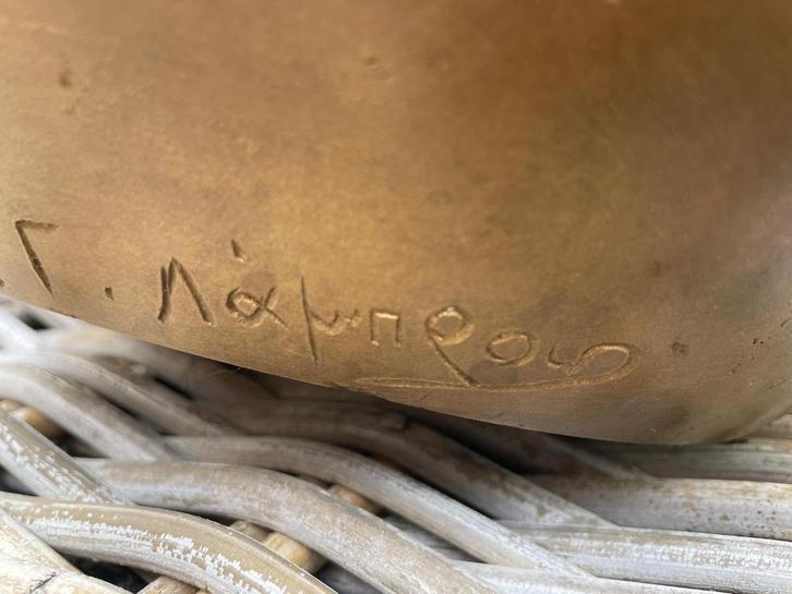 brons sculptuur, Antiek en Kunst, Antiek | Koper en Brons, Brons, Ophalen