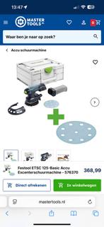 Festool ETSC 125, Doe-het-zelf en Verbouw, Gereedschap | Schuurmachines, Ophalen of Verzenden, Zo goed als nieuw, Minder dan 600 watt