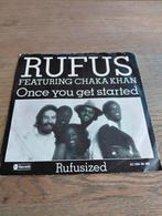 Rufus featuring chaka khan.- once you get started single, Ophalen of Verzenden, Gebruikt