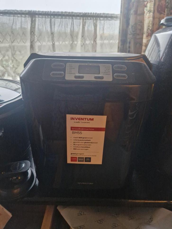 Inventum BM55 Broodbakmachine - Zo goed als nieuw!, Witgoed en Apparatuur, Broodbakmachines, Ophalen of Verzenden