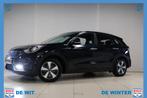 Kia Niro 1.6 GDi Hybrid First Edition (bj 2017, automaat), Blauw, Leder en Stof, Origineel Nederlands, Bedrijf