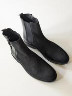 Gloednieuwe leren herenlaarzen Manfield, Manfield, Zwart, Boots, Nieuw