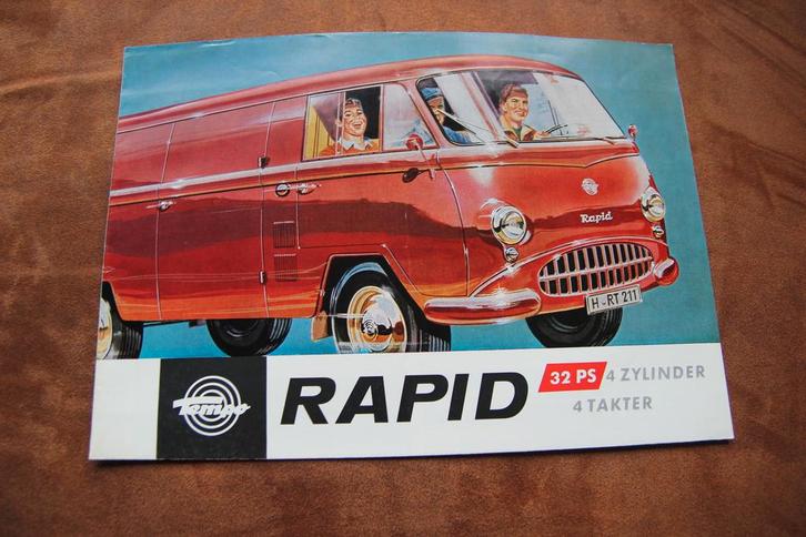 Rapid folder, Boeken, Auto's | Folders en Tijdschriften, Gelezen, Overige merken, Ophalen of Verzenden