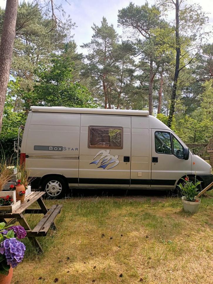 Fiat Ducato camperbus, automaat, 2003, Caravans en Kamperen, Campers, Particulier, tot en met 2, Buscamper of Camperbus, Fiat