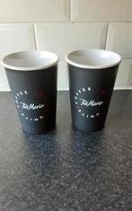 TIA MARIA unite coffe bekers, 2 stuks, Ophalen of Verzenden, Zo goed als nieuw, Gebruiksvoorwerp