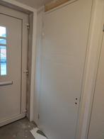 2x Berkvens stompe deur met kozijn, kleur: 9010., Ophalen, 80 tot 100 cm, 215 cm of meer, Binnendeur