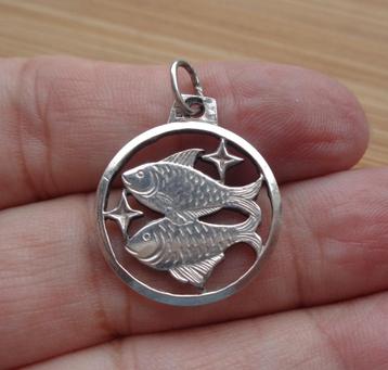 zilveren hanger sterrenbeeld vissen [824] beschikbaar voor biedingen