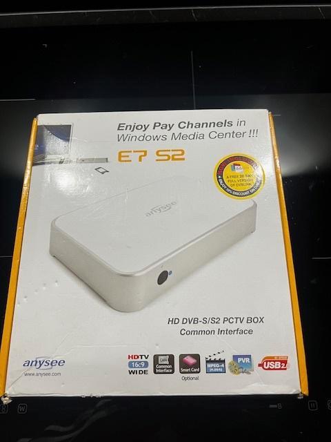 Anysee E7 S2 CI Plus DVB-S2, Audio, Tv en Foto, Televisie-accessoires, Nieuw, Ophalen of Verzenden
