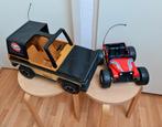 Tonka auto jeep Dune 1980 mooi  + Tonka Bronco + Tonka boot, Ophalen