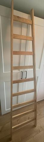Houten decoratieve ladder, Ophalen, Zo goed als nieuw