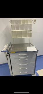 Mobiele medische anesthesie kar, Ophalen, Zo goed als nieuw