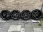 Set 19 inch velgen + banden voor VW, Auto-onderdelen, Banden en Velgen, Gebruikt, Banden en Velgen, Personenwagen, Ophalen