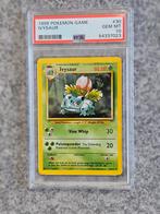 Ivysaur 1999 Pokemon Game PSA 10, Ophalen of Verzenden, Zo goed als nieuw, Losse kaart, Foil