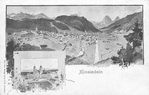 (701-269-047) Einsiedeln, Verzamelen, Ansichtkaarten | Buitenland, Overig Europa, Verzenden