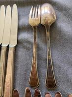 Verzilverd tafel bestek WMF 8 delig, Antiek en Kunst, Ophalen of Verzenden