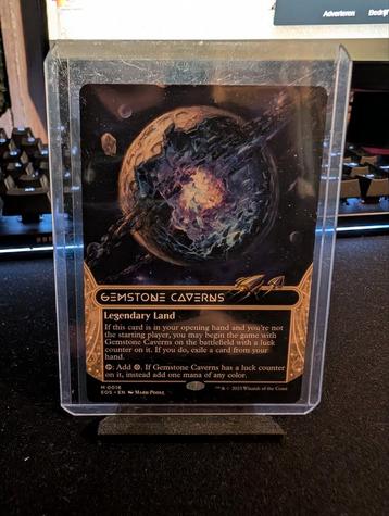 MTG Gemstone Caverns - Legendary Land - EOS beschikbaar voor biedingen