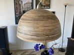 Hanglamp van bamboe., Huis en Inrichting, Lampen | Hanglampen, Ophalen, Zo goed als nieuw, Overige materialen, Modern