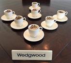 Wedgwood Conway espresso kop en schotels, Ophalen of Verzenden, Zo goed als nieuw, Wedgwood, Kop(pen) en/of Schotel(s)