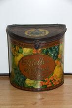 Groot Van Melle's half cilindrisch Toffees blik met fruit, Ophalen of Verzenden, Gebruikt, Overige, Overige merken