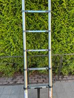 Telescoopladder 3.80m RVS, Ophalen, Nieuw, Ladder, Opvouwbaar of Inschuifbaar