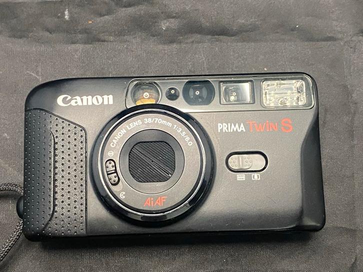 Vintage Canon Prima Twin S Analoge Camera fototoestel, Audio, Tv en Foto, Fotocamera's Analoog, Gebruikt, Compact, Canon, Ophalen of Verzenden