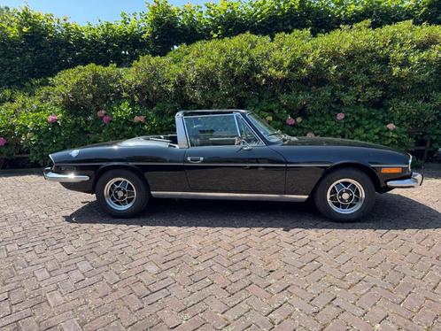 Triumph Stag 3.0 1975 Zwart, Auto's, Triumph, Particulier, Overige modellen, Benzine, Cabriolet, Automaat, Origineel Nederlands